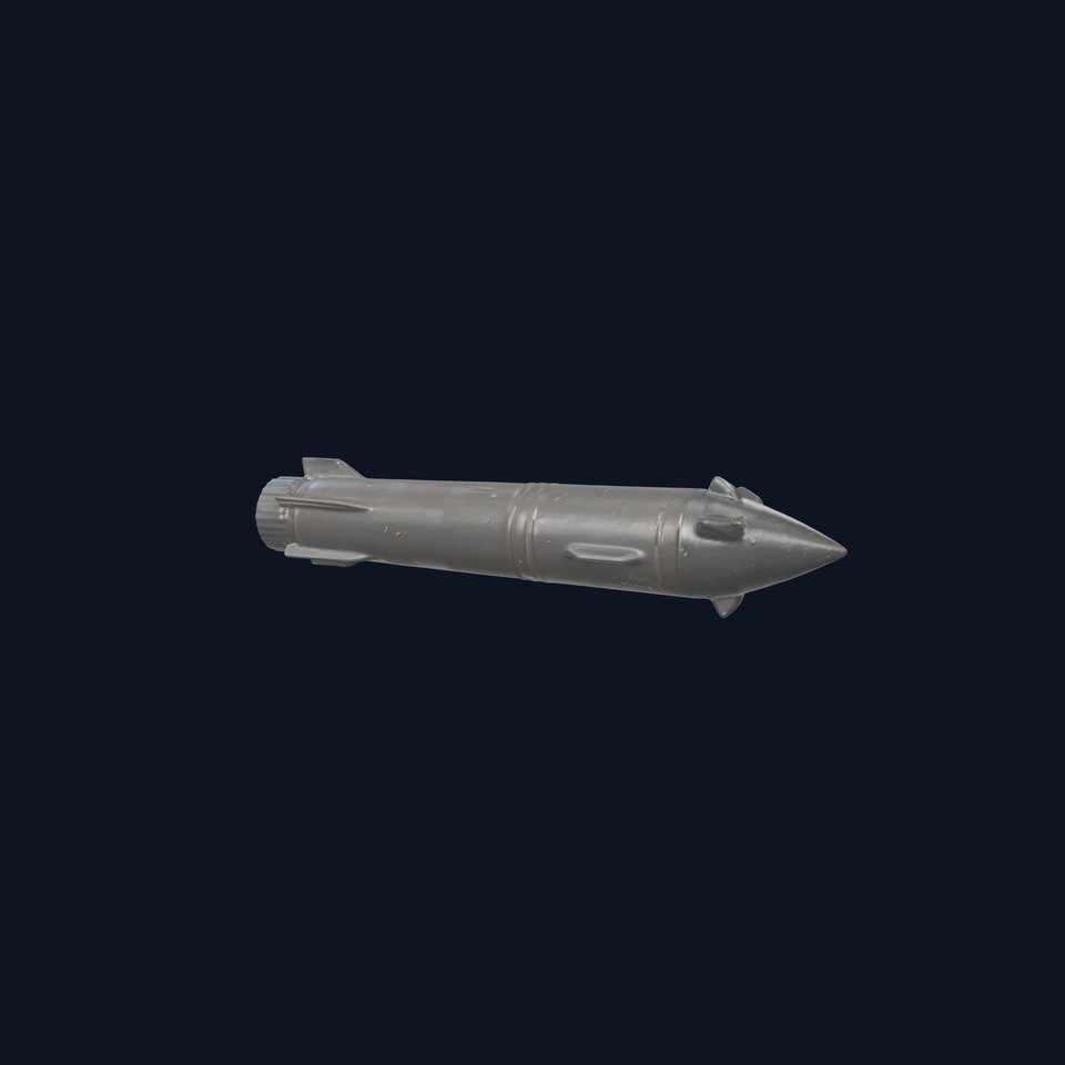Missile Model Pack with  LODs for Game and Simulation